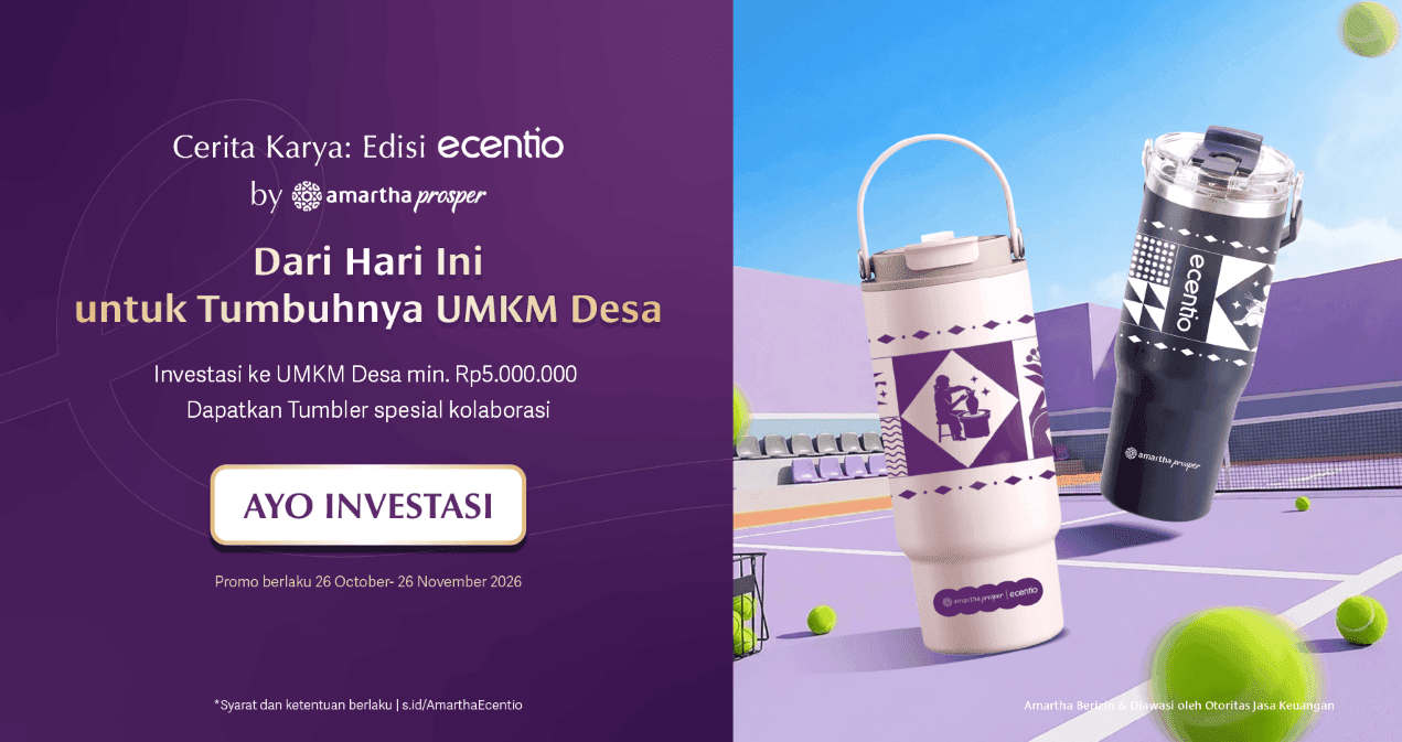 Amartha x Ecentio: Dari Hari Ini untuk Tumbuhnya UMKM Desa 