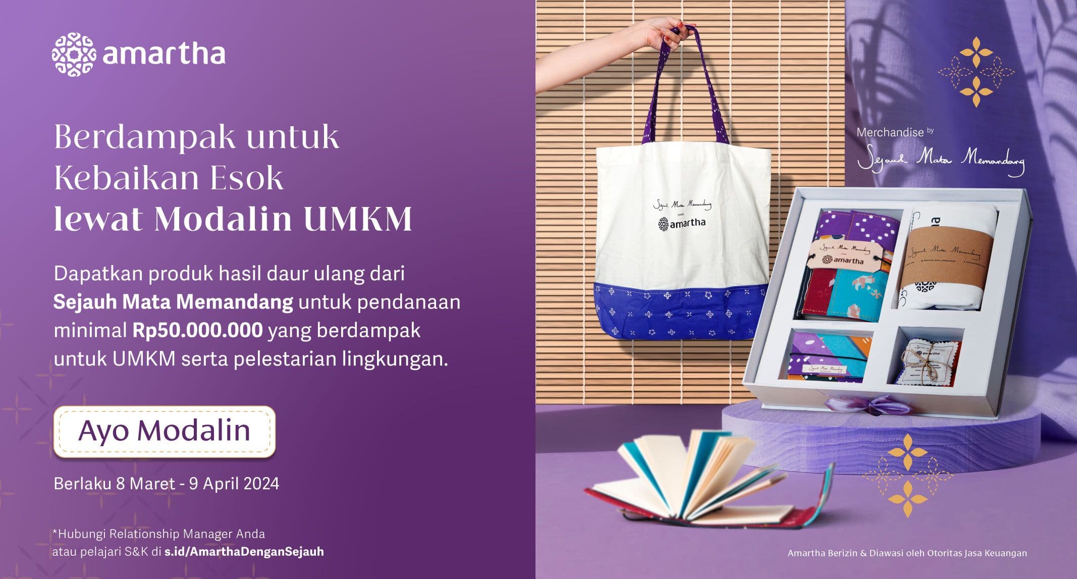 Dapatkan Gift Set Spesial Sejauh Mata Memandang Hanya Dengan Modalin UMKM di Amartha!