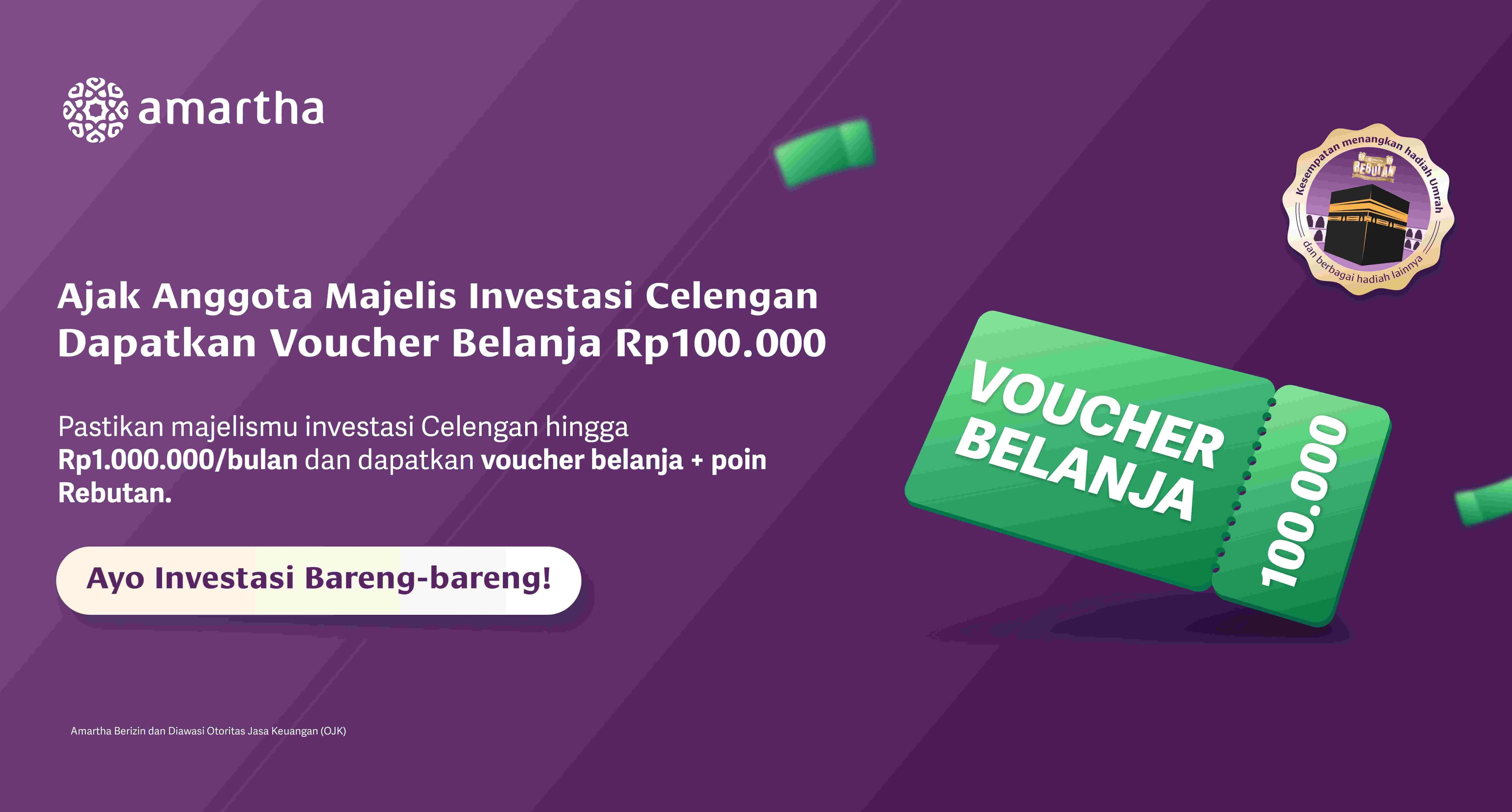 Semangat Investasi Bareng Majelis: Hadiah Voucher Belanja Menanti!
