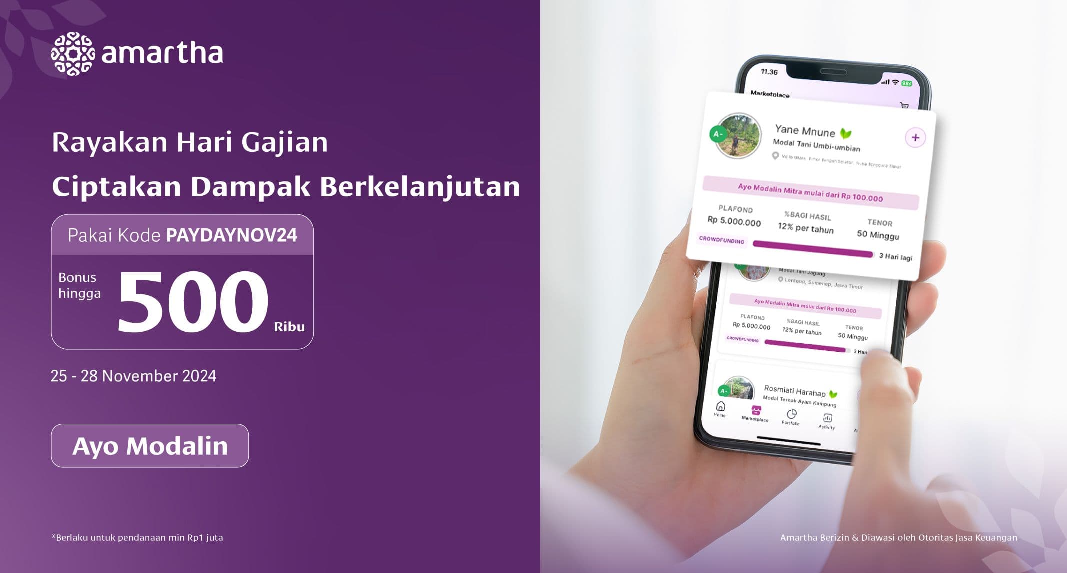 Rayakan Hari Gajian dengan Pendanaan!