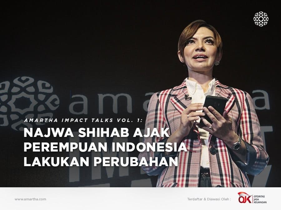 Amartha Impact Talks Vol. 1: Najwa Shihab Ajak Perempuan Indonesia Lakukan Perubahan