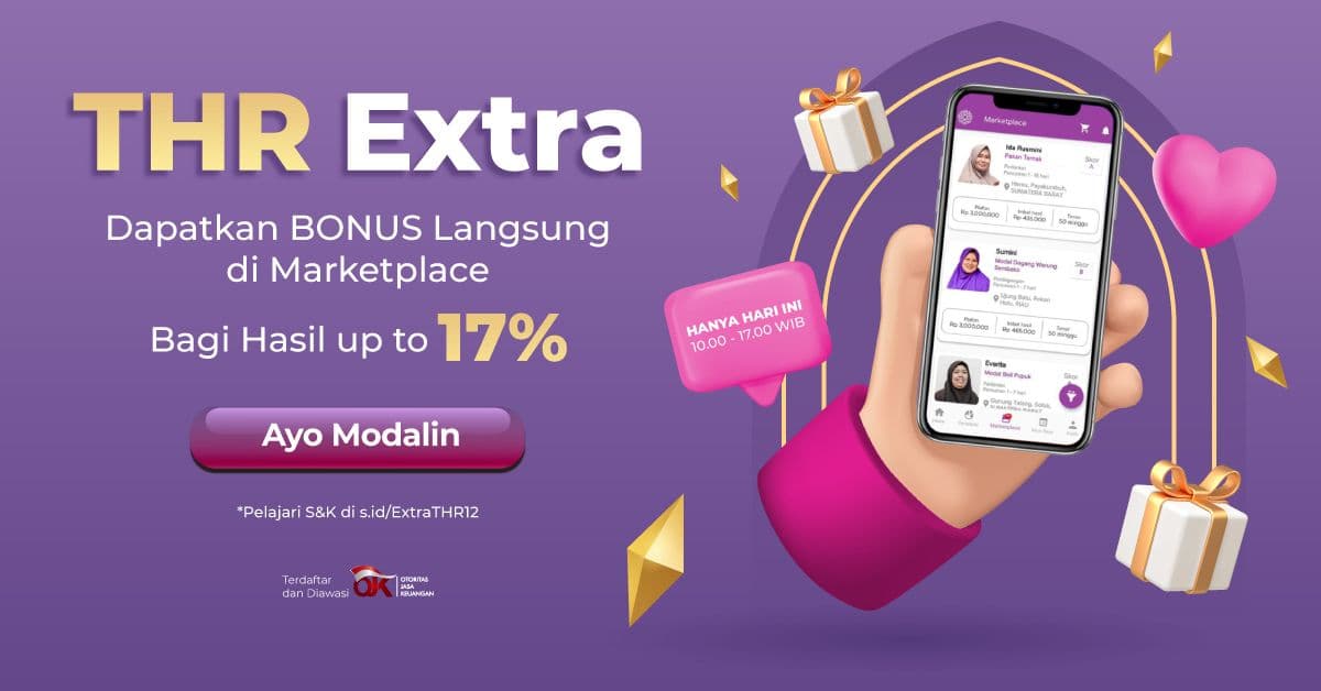 Ayo Modalin! Ada THR Extra Spesial Buat Kamu