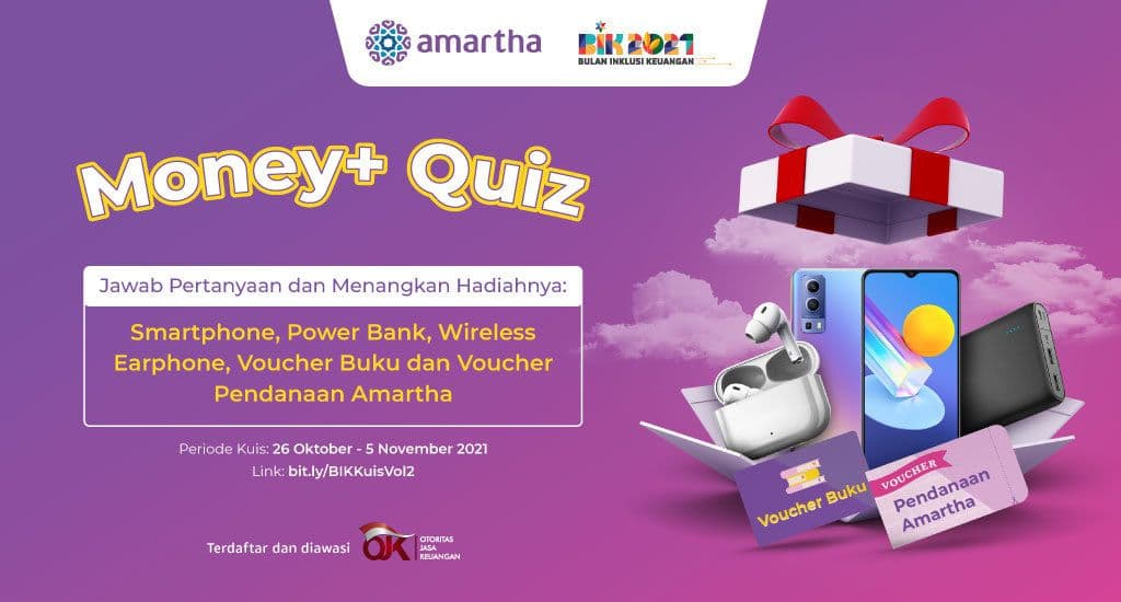 Money+ Quiz: Bulan Inklusi Keuangan Vol.2