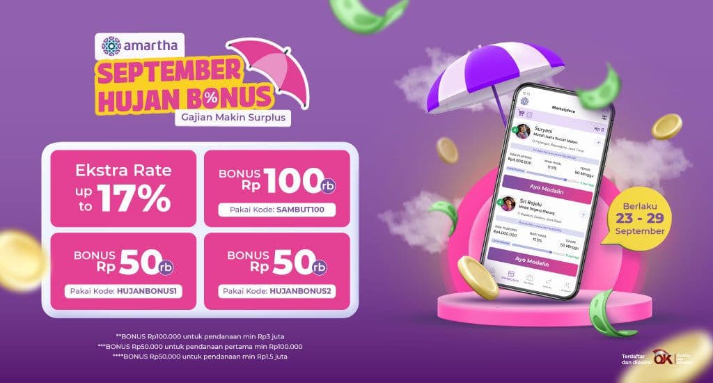 September Hujan BONUS, Gajian Makin Surplus!