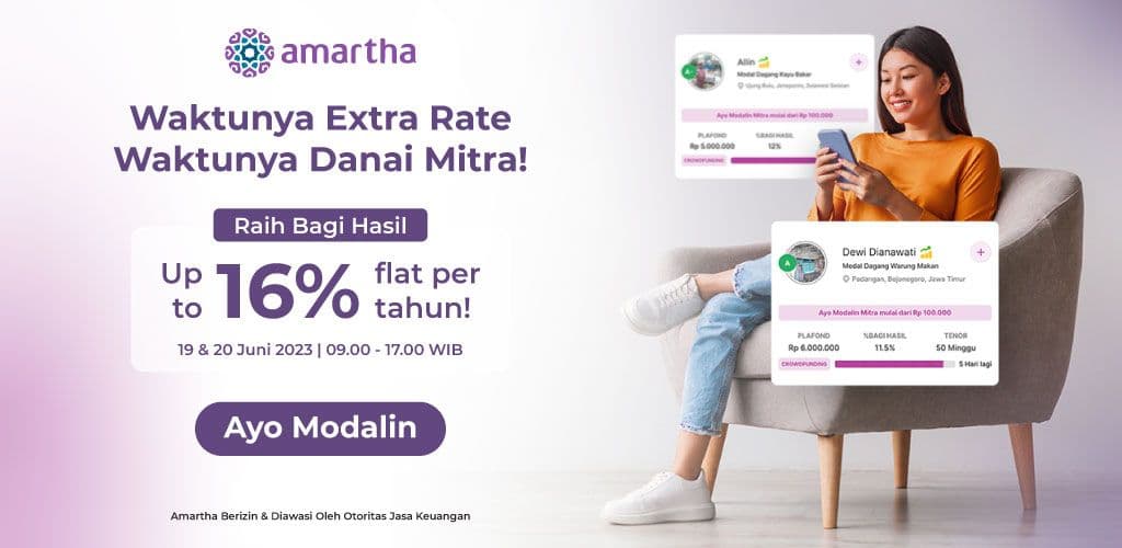 Waktunya Bonus Extra, Waktunya Modalin Mitra!