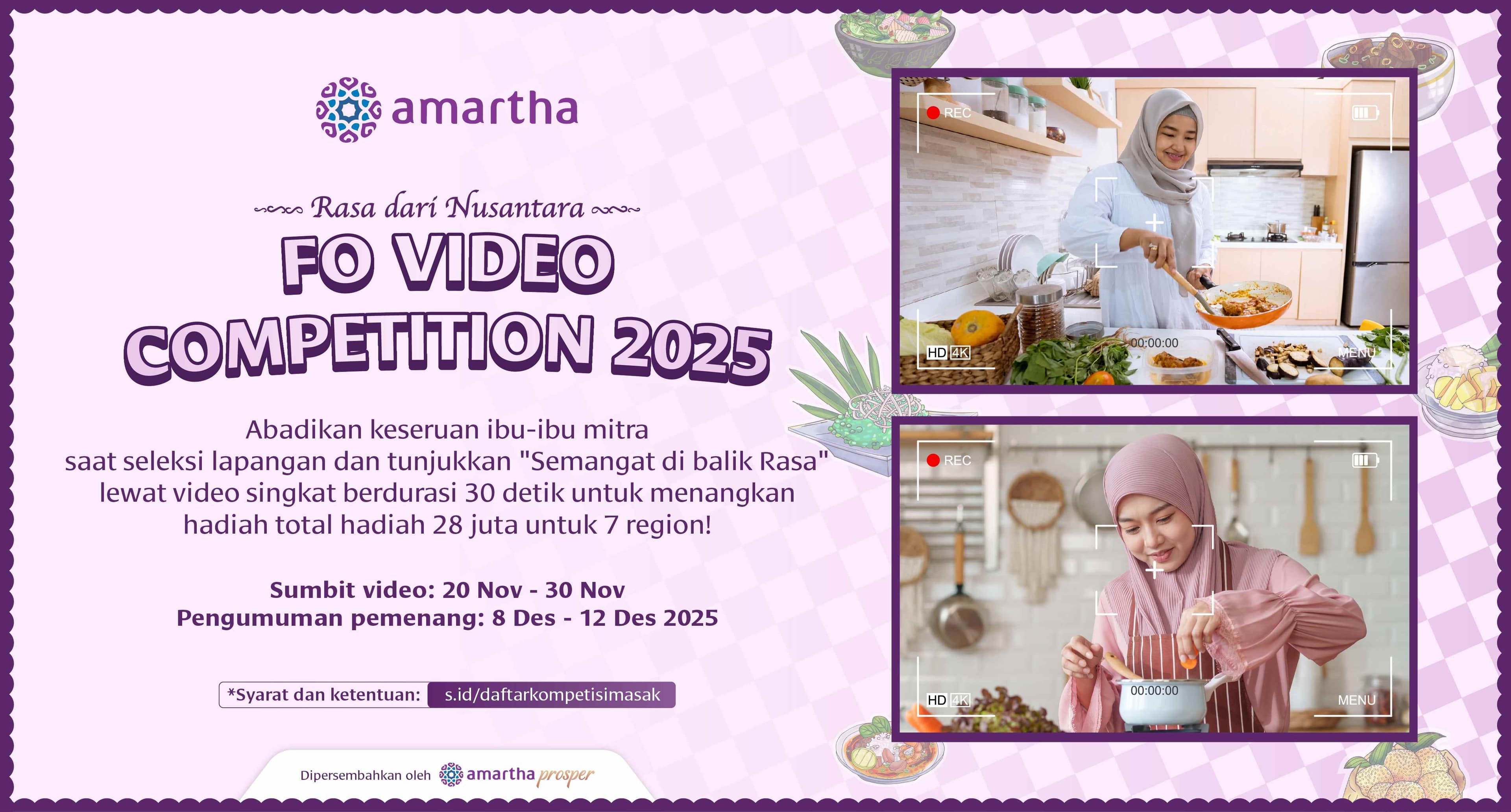 Field Office (FO) Amartha: IKUTAN VIDEO COMPETITION 2025, “RASA DARI NUSANTARA”