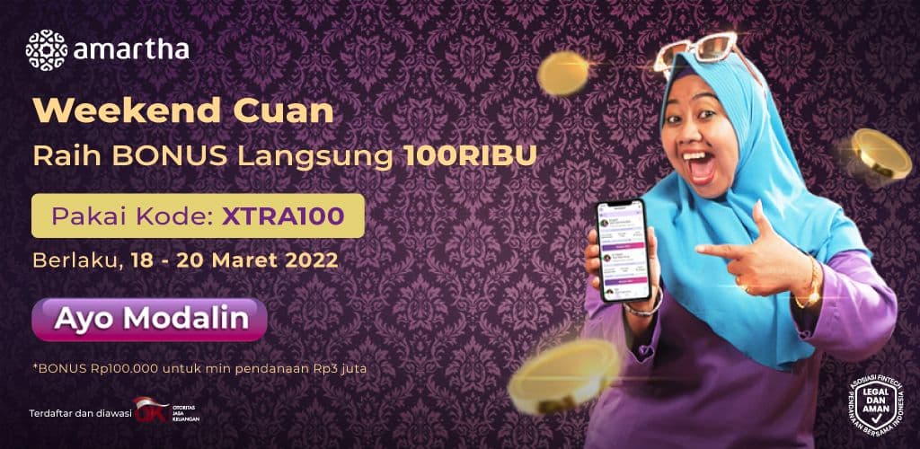 Akhir Pekan Cuan Xtra 100 Ribu. Ayo Modalin CEO UMKM!