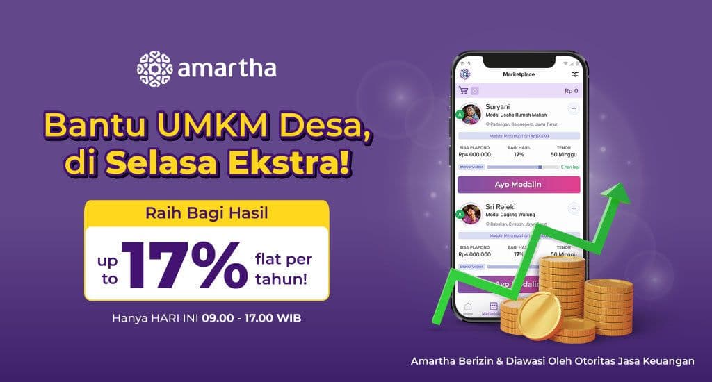 Akhir Tahun Lebih Berwarna, Pakai Bonus Extra Hingga 17% Flat!