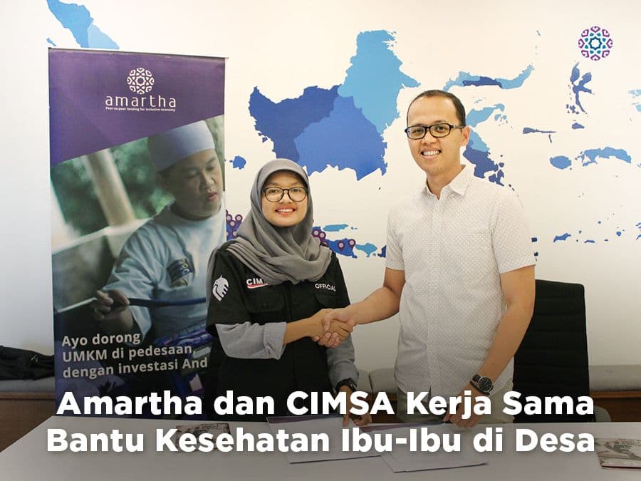 Amartha dan CIMSA Kerja Sama Bantu Kesehatan Ibu-Ibu di Desa