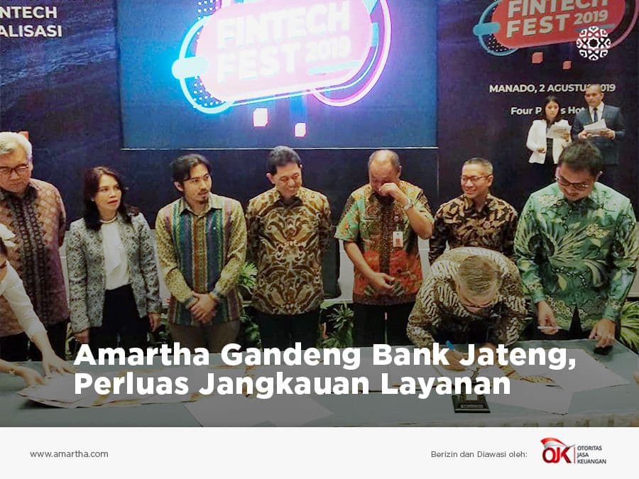 Amartha Gandeng Bank Jateng, Perluas Jangkauan Layanan