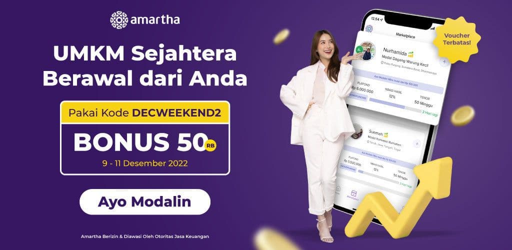 Bangun UMKM Sejahtera Berawal Dari Pendanaan. Bonus 50 Ribu Menantimu!