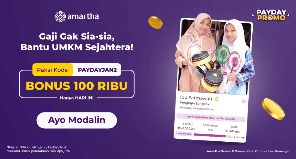 Bantu UMKM Makin Sejahtera Dengan Pendanaan Ekstra!