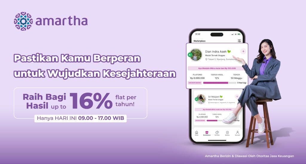 Bonus Extra 16% Flat Bantu Wujudkan Kesejahteraan Ibu Mitra!