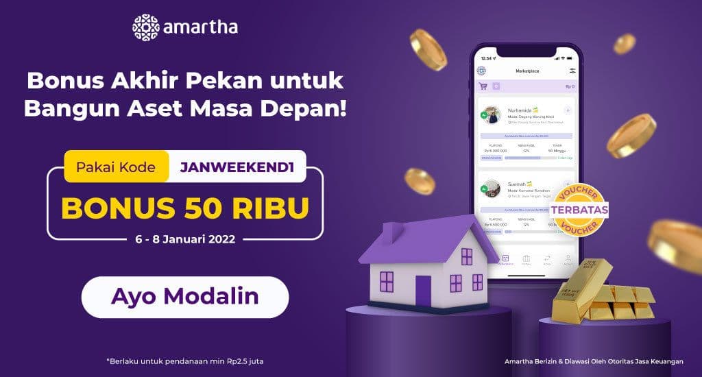 Bonus Spesial Akhir Pekan, Untuk Siapkan Aset Masa Depan!