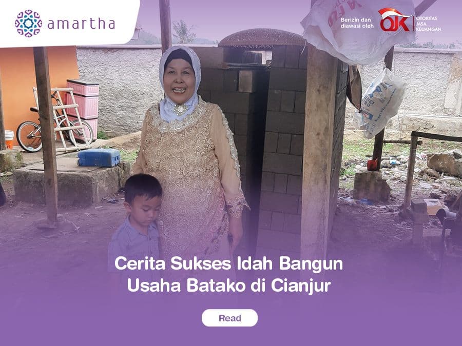 Cerita Sukses Idah Bangun Usaha Batako di Cianjur