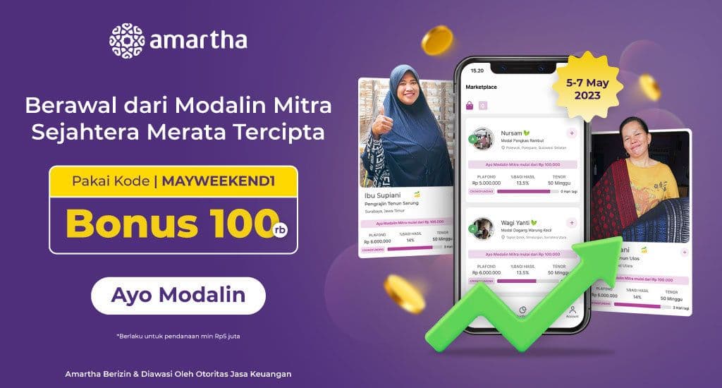 Ciptakan Kesejahteraan Merata Dari Modalin Mitra!