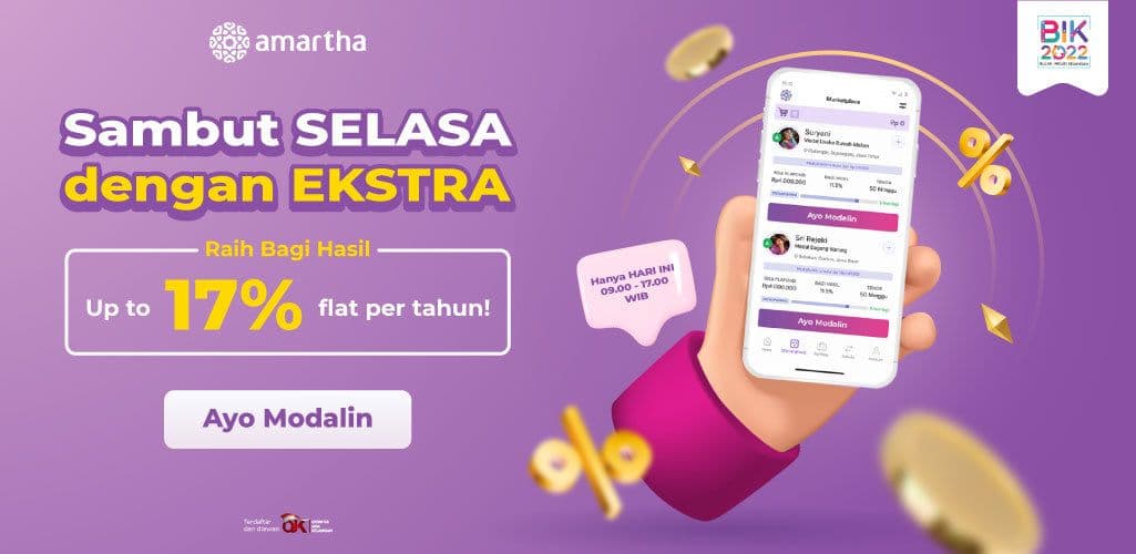 EKSTRA Hemat Tiap Selasa! Bonus Bagi Hasil Hingga 17% Flat