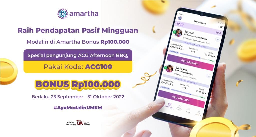 Extra Bonus Rp100.000 Spesial Pengunjung ACG!