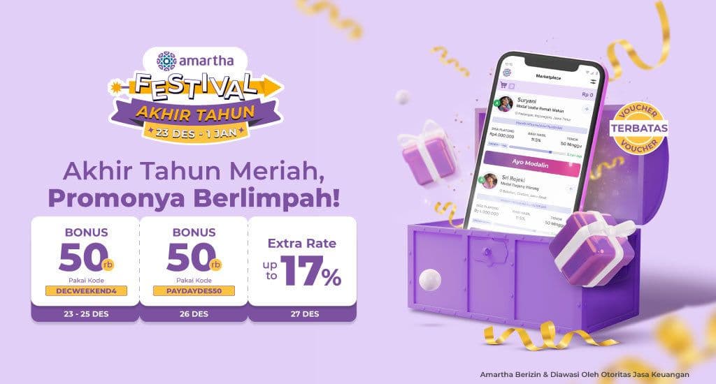 Gemilang Akhir Tahun Bonusnya Meriah, Promonya Berlimpah!
