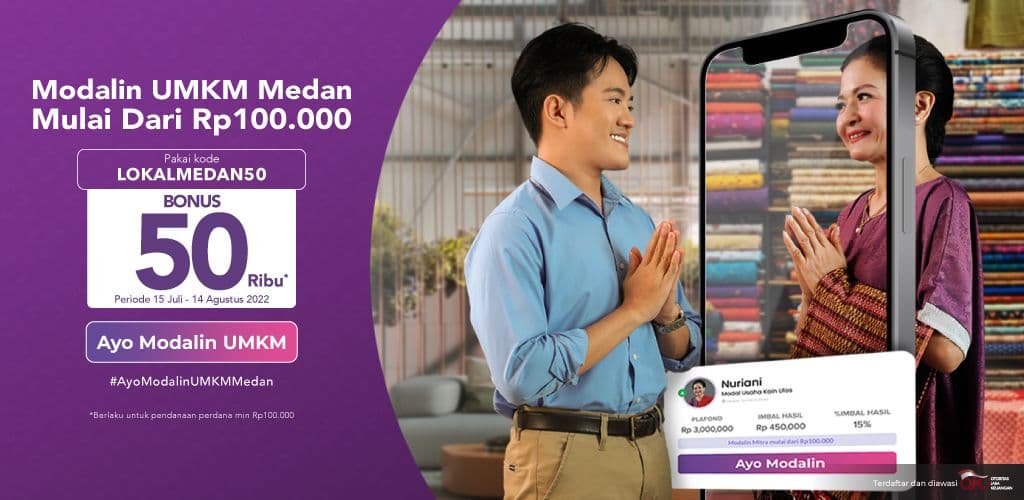 HORAS! Extra Bonus Rp50.000 untuk Dukung UMKM Medan!