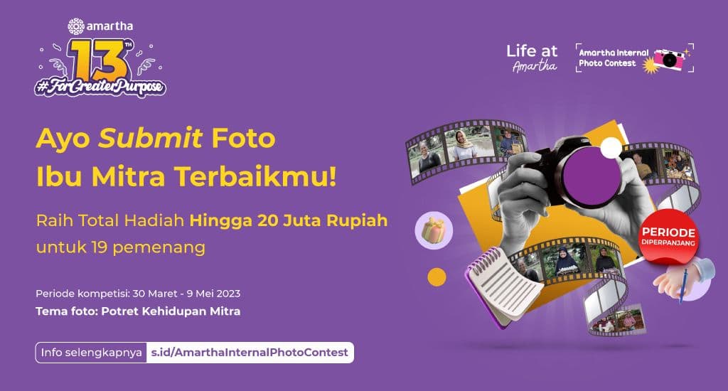 Ikutan Amartha Internal Photo Contest, Total Hadiahnya Puluhan Juta!