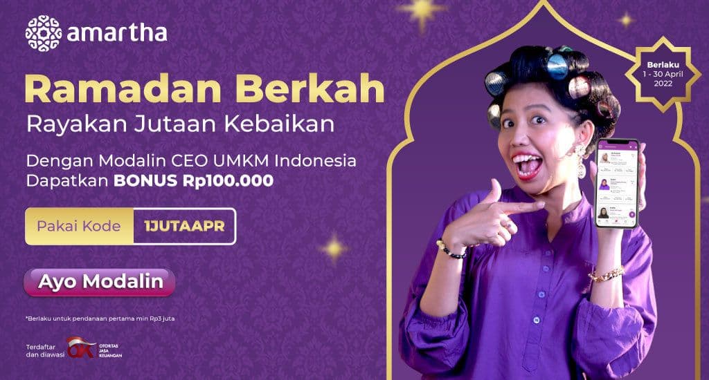 Jutaan Berkah Ramadan Untuk Pendanaan Pertama. Ayo Modalin UMKM!