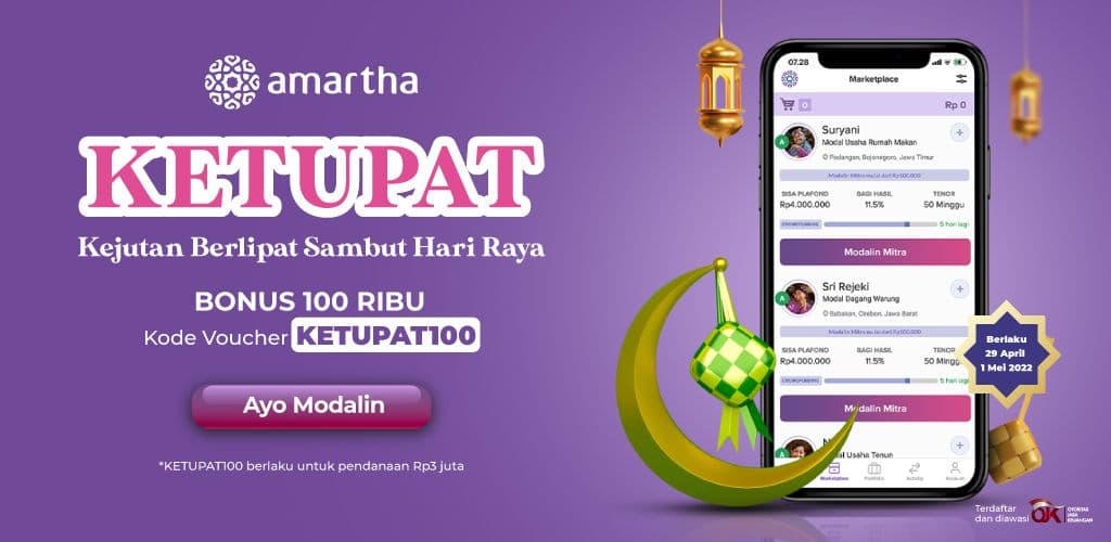 Kejutan Berlipat Sambut Hari Raya Bersama Amartha