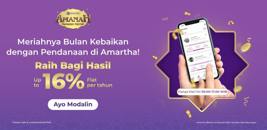 Meriahnya Bulan Kebaikan dengan Bonus Extra 16% Flat Saat Pendanaan!