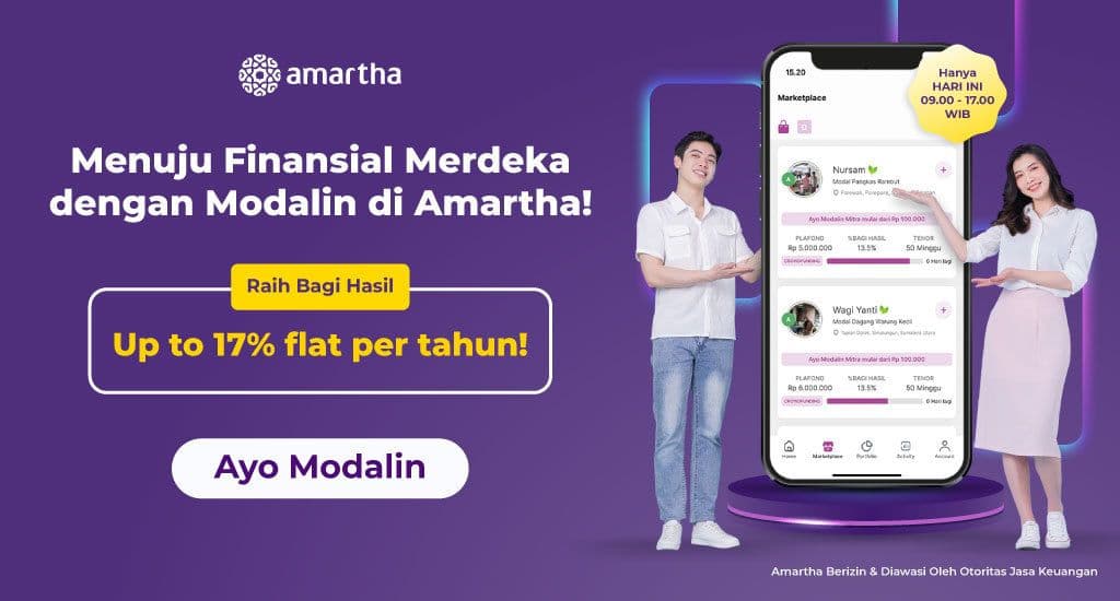 Modalin Mitra Selalu Ekstra Dengan Bonus Hingga 17% Flat!