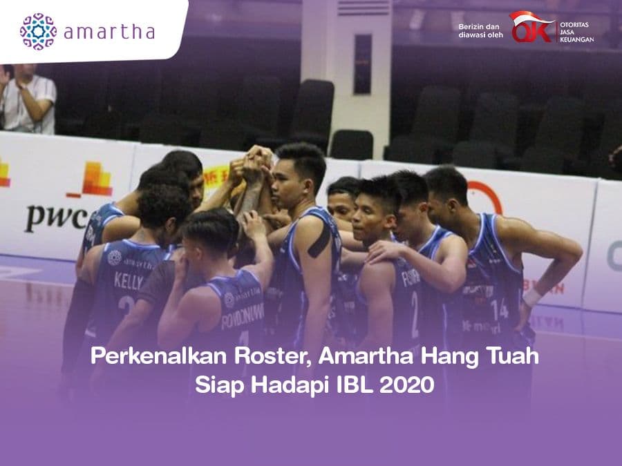 Perkenalkan Roster, Amartha Hangtuah Siap Hadapi IBL 2020