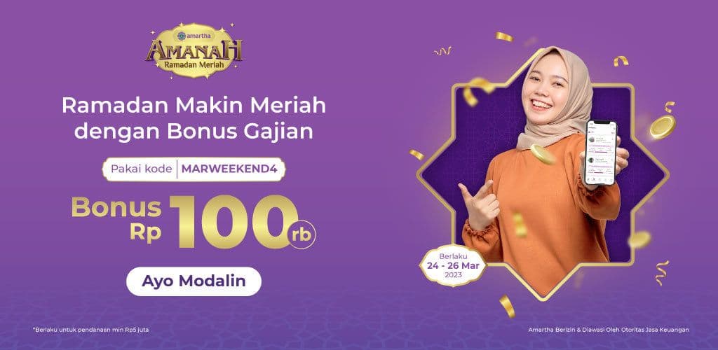 Ramadan Meriah Dengan Ekstra Bonus Gajian Saat Modalin Mitra!