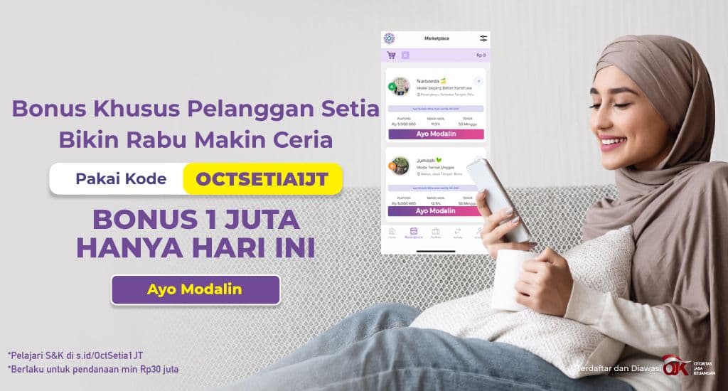 Sejuta BONUS di Rabu Ceria Spesial Pemodal Setia!