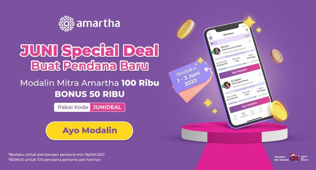 Special Deal Untuk Pendana Pertama, Bonus 50 Ribu!