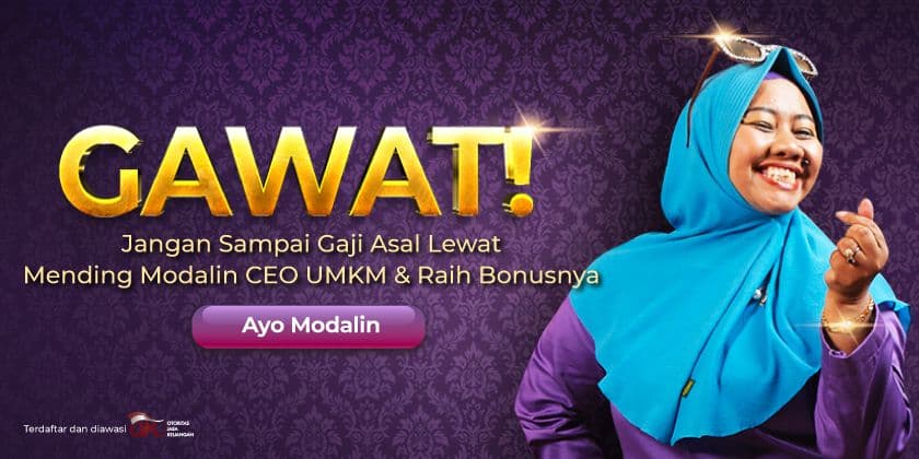Spesial Bonus untuk Amartha Team. Ayo Modalin CEO UMKM!