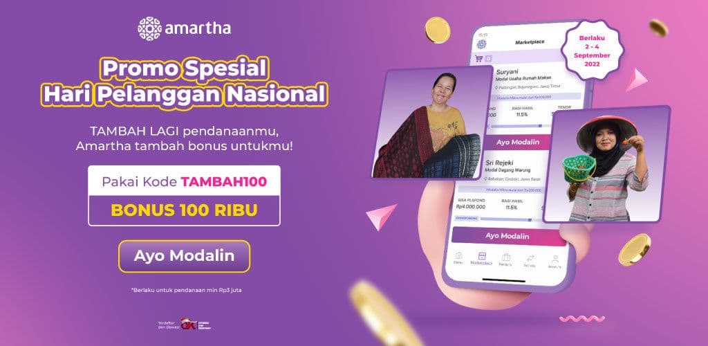 Tambah Pendanaannya, Tambah Lagi BONUS Rp100.000 Buatmu!