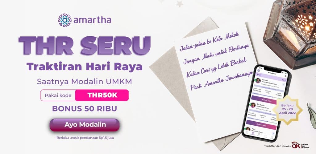 Traktiran Hari Raya Dari Amartha. Ayo Modalin Mitra!
