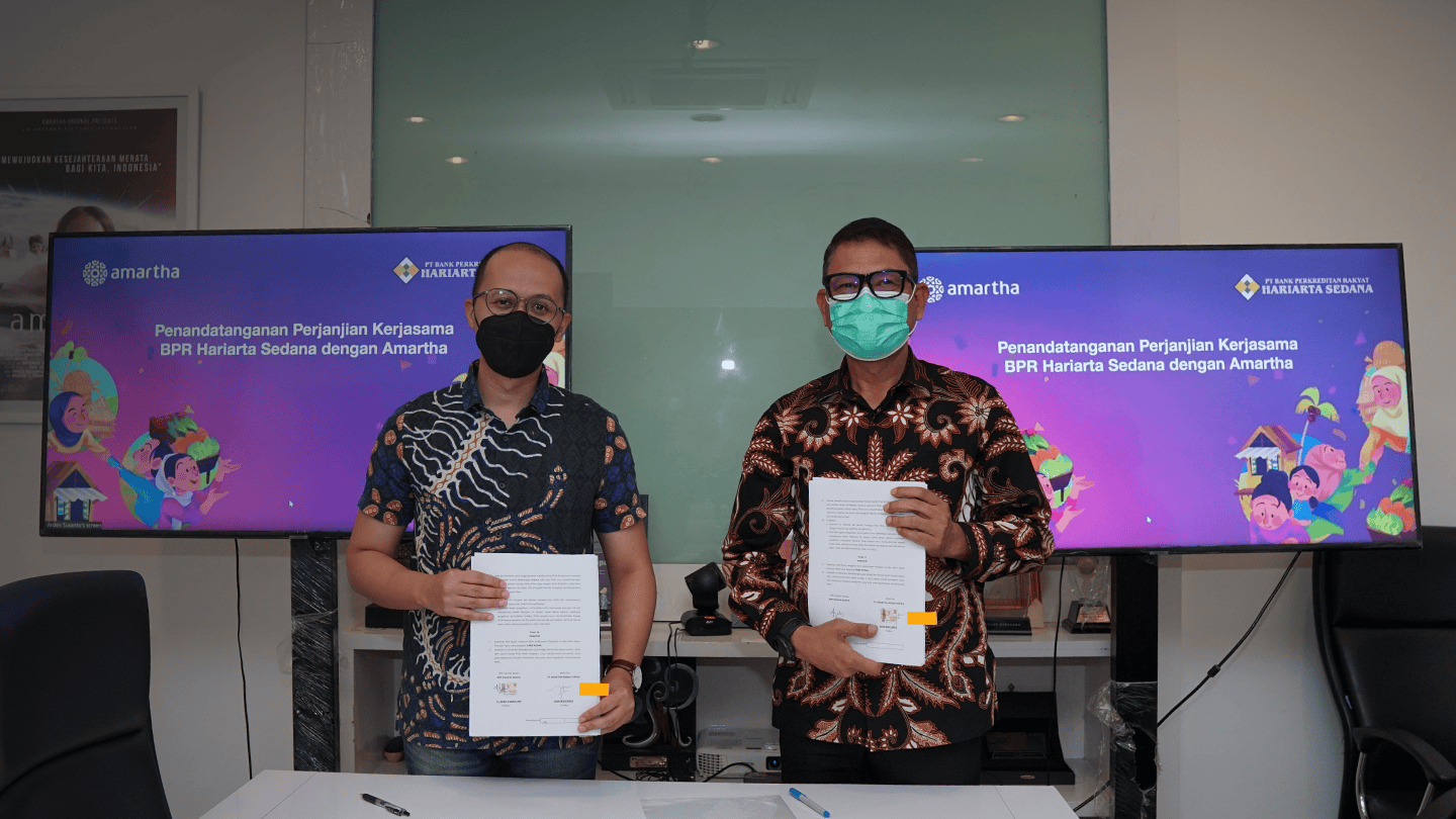 Amartha dan BPR Hariarta Rp100 Miliar