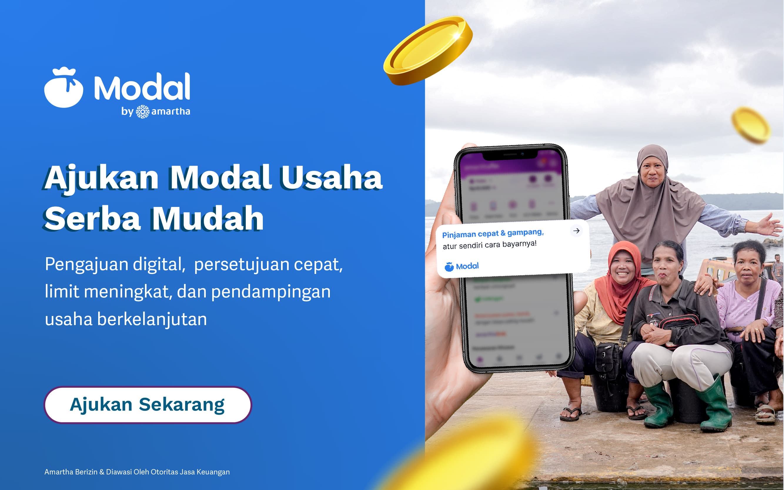 Amartha Modal Banner
